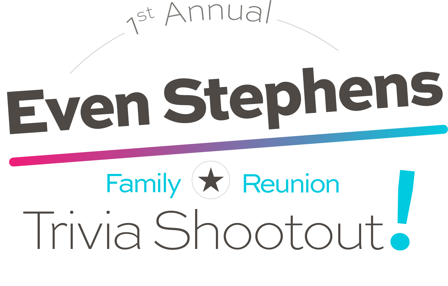 Even Stephens Family Reunion Trivia Shootout Logo 09 10 20'